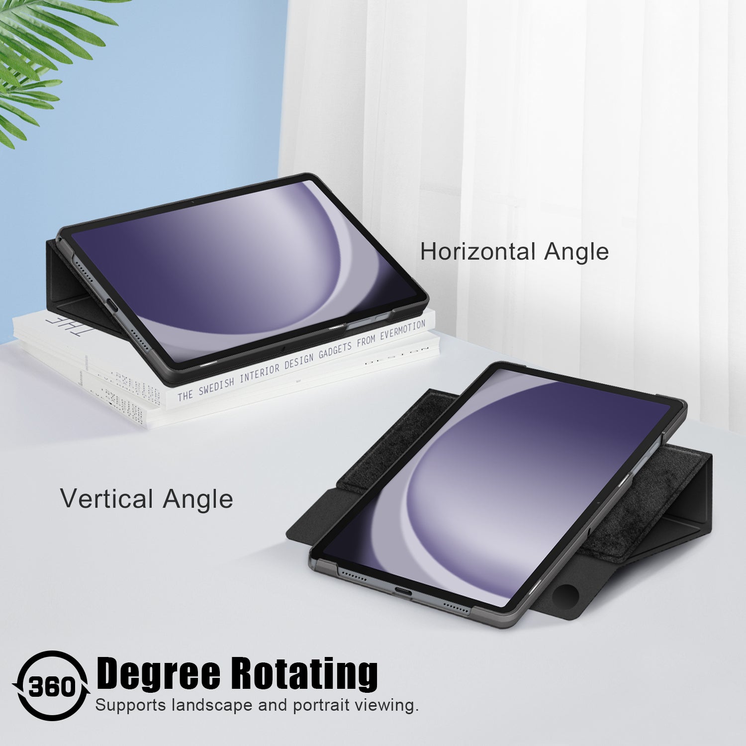 For Samsung Galaxy Tab A9+ SM-X210 SM-X216 SM-X218 Case Leather Tablet Rotary Stand Cover For Samsung Galaxy Tab A9+ SM-X210 SM-X216 SM-X218 Case Leather Tablet Rotary Stand Cover